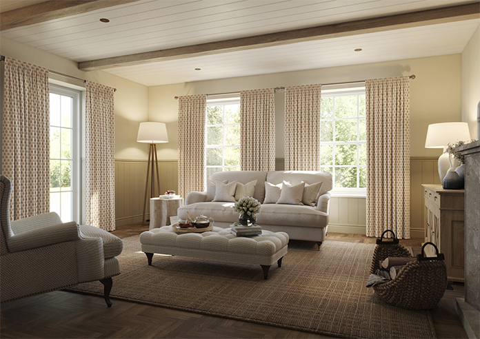 Emily Bond Jaipur, Rust - Made to Measure Curtains - Image 7